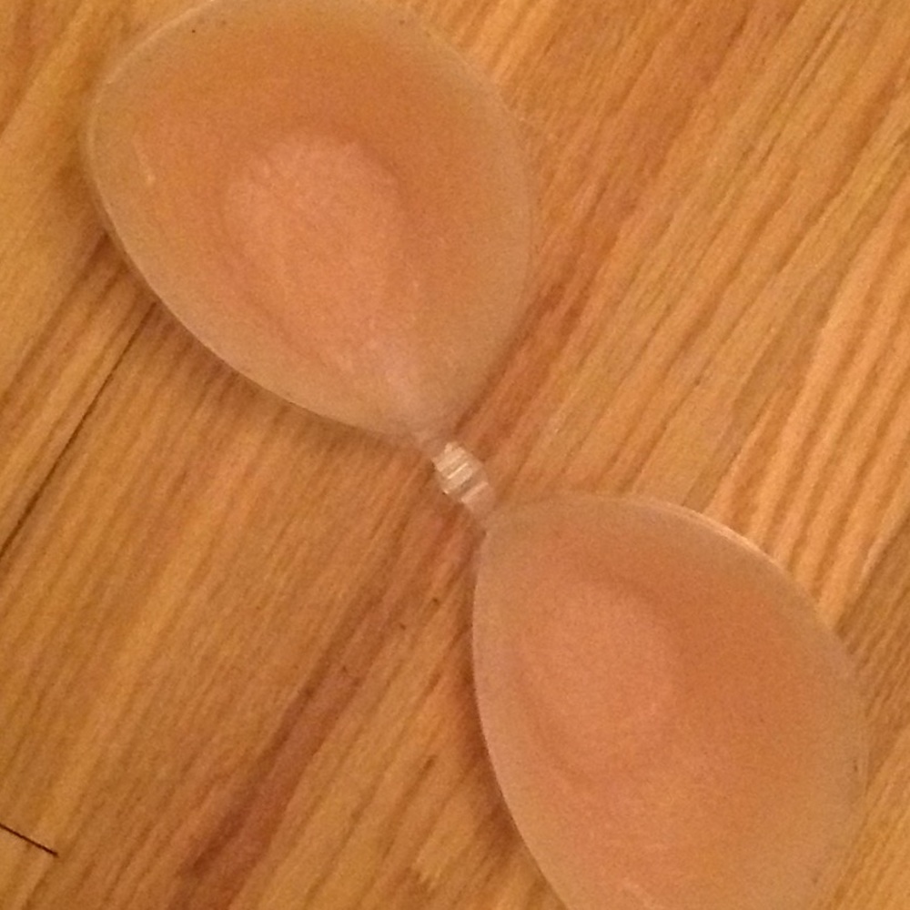 5 for $25 deal!!!!  
B cup jelly adhesive bra